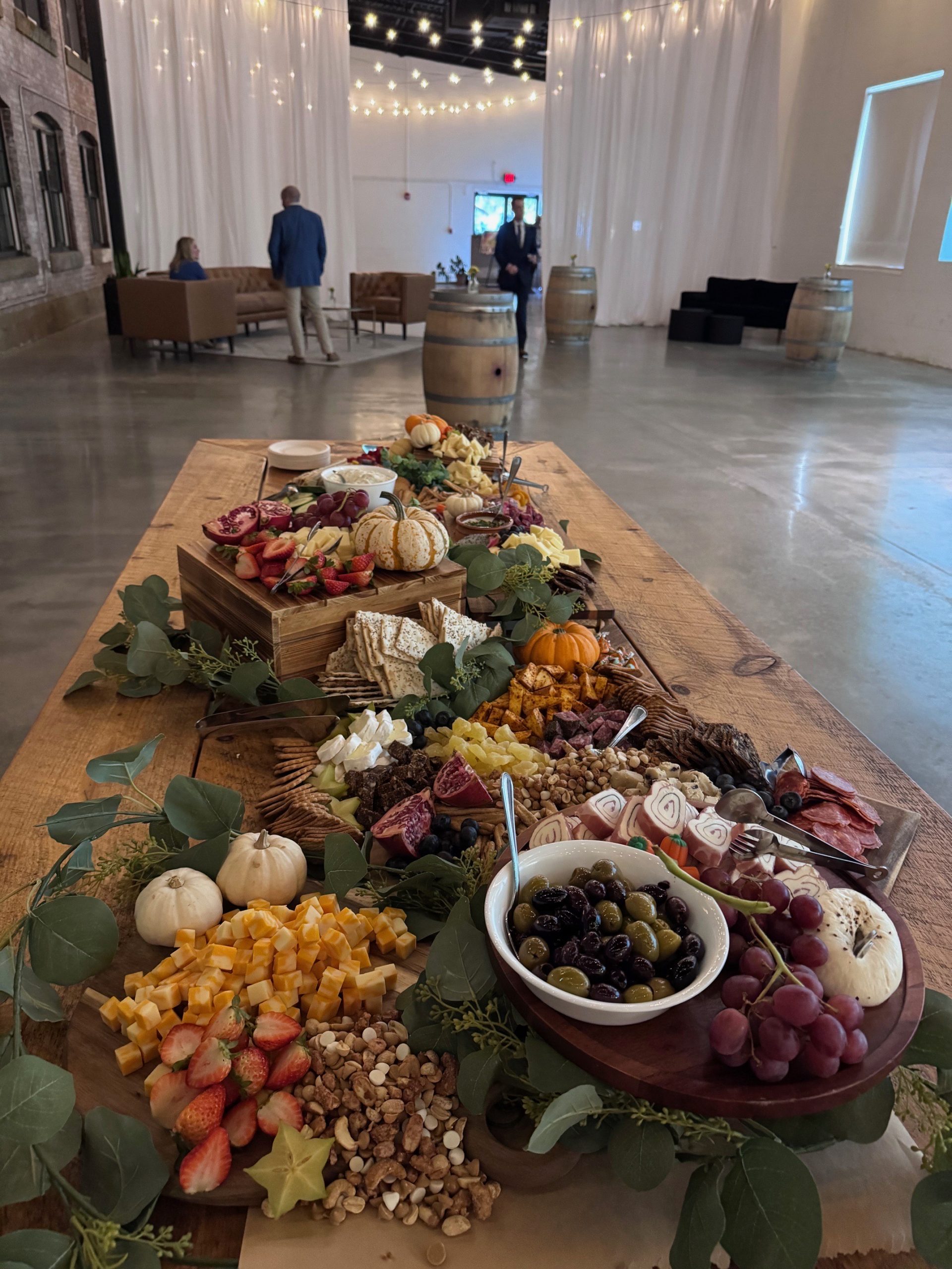 Charcuterie table